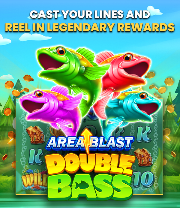 
                                Play it now --> AREA BLAST™ DOUBLE BASS, $1000 WELCOME BONUS. Turn on your images to see what you’re missing.
                                
