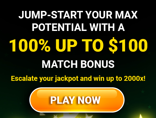 
                                Play it now --> 9 Max Rewards, 100% Match Bonus up to $100. Turn on your images to see what you’re missing.
                                